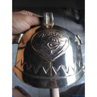 Bel lonceng klontong sapi kuningan / brass doorbell cowbel jumbo