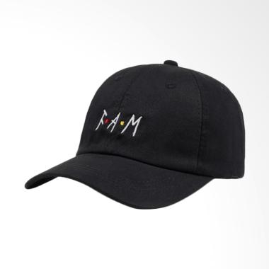 Jersi Clothing Fam Baseball Snapback Topi Pria - Hitam