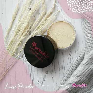 Moreskin Bedak Tabur Natural - Moreskin Loose Powder NATURE - Bedak tabur yang bagus - Bedak Pencera
