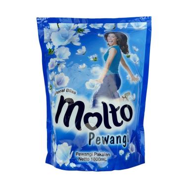 DUTA BUAH PUSAT MOLTO  Pewangi Pakaian - Blue [1800 mL] Blue