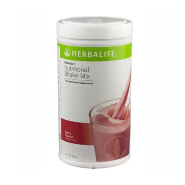 Herbalife Formula 1 Nutritional Shake Mix Rasa Berry Minuman Kesehatan