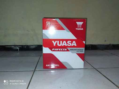 AKI MOBIL TOYOTA RUSH YUASA BASAH NS40Z 12V 35AH