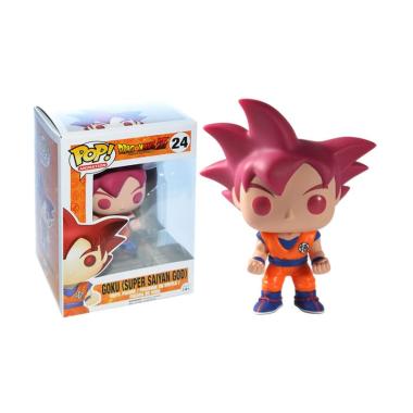 Funko POP! Animation Dragon Ball Z Super Saiyan God Goku Exclusive Vinyl Figure