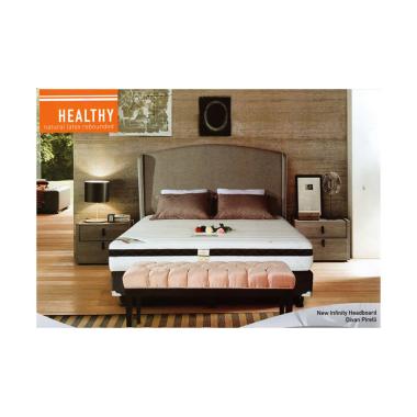 Floresta Natural Latex RB Zipper Healthy Kasur Springbed 100 x 200 - -