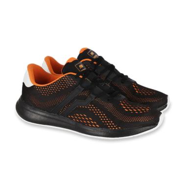 Piero Kensei Racer E.M. EVO Running Sepatu Lari Pria 42 Black Orange