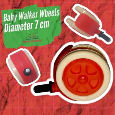 Roda Baby Walker Tajimaku Musik Merah
