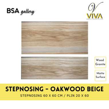 STEPNOSING PLIN GRANIT VIVA OAKWOOD BEIGE / STEPNOSING TANGGA 30X60 PLIN
