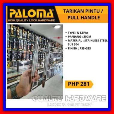 Handle Pintu / Gagang Pintu Minimalis Paloma PHP 281 - 300 mm 30 cm Handel Pintu / Tarikan Pintu Mur