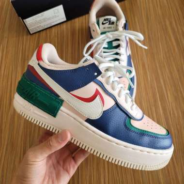 Air Force 1 Low Shadow Mystic Navy (W) || white cashmere arctic punch