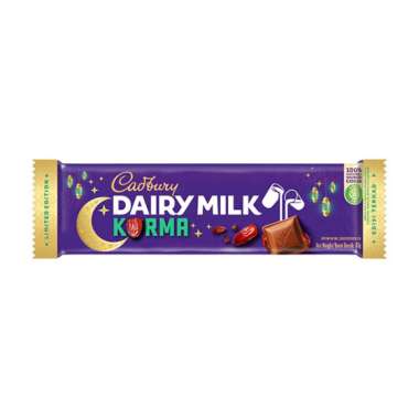 Promo Harga Cadbury Dairy Milk Kurma 62 gr - Blibli