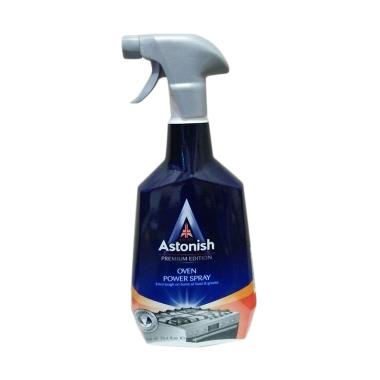 Astonish Oven Power Spray Cairan Pembersih Oven biru orange