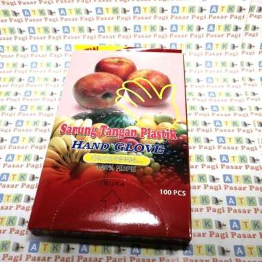 sarung tangan plastik isi 100 pcs