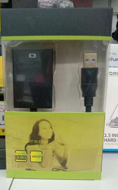 KABEL USB 3.0 TO HDMI / CONVERTER USB TO HDMI