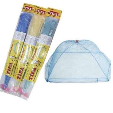 Kelambu Bayi Tarik Anti Nyamuk Bahan Kilap & Kuat | Bayi Tidur Pulas