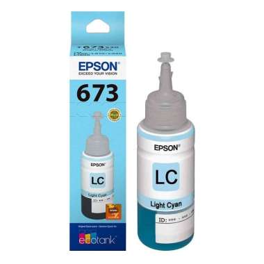 Tinta Epson 673 Light Cyan Original