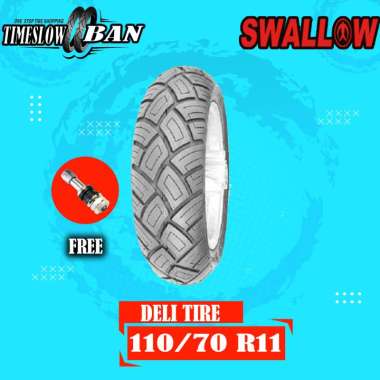 Ban Motor Vespa Matic // SWALLOW DELI TIRE 110/70 Ring 11 Tubeless