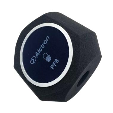 Alctron PF8 Microphone Foam Shield Sound Proof Filter HITAM