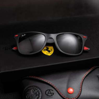 Kacamata Rayban ferrari collection - Kacamata Ray-Ban Original Coklat