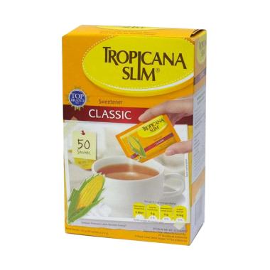 Promo Harga Tropicana Slim Sweetener Classic 50 pcs - Blibli