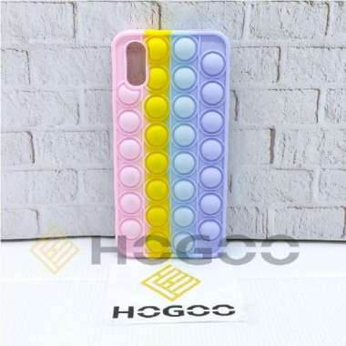 SILICONE CASE POP IT OPPO A33 A53 2020 CASE PENGHILANG STRESS PUSH IT WARNA D