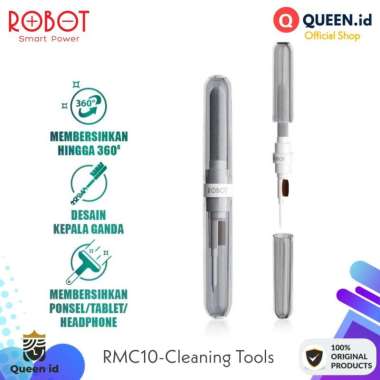 ROBOT RCM10 TWS Earbuds Multifungsi Cleaning Pen Tools Pembersih hp Earbuds