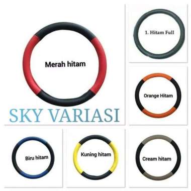 Cover Sarung Stir Mobil Universal Kijang Grand Yellow