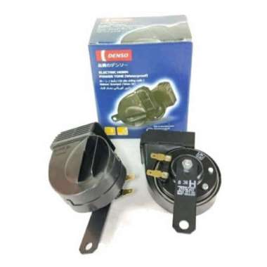 klakson denso waterproof universal motor isi dua pcs -klakson denso wp ORIGINAL 100 % Multicolor