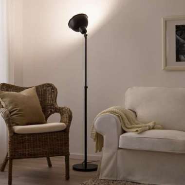 Lampu Standing Sorot /Lampu Standing Interior Cantik 118_187cm_Hitam