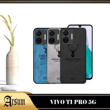 PROMO Case VIVO T1 PRO 5G Softcase Deer Bermotif jeans New Casing VIVO T1 PRO 5G VIVO T1 PRO 5G HITA