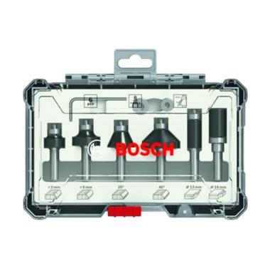 Mata Ruter Set Profil Trim and Edging Router Bosch Router Bit 470 [6 pcs x 1/4"]