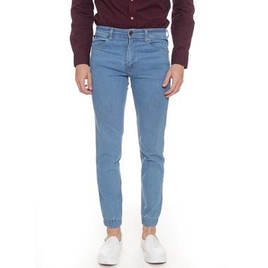 2nd RED Jogger Jeans Slim Fit Premium Celana Pria 29 BIRU MUDA