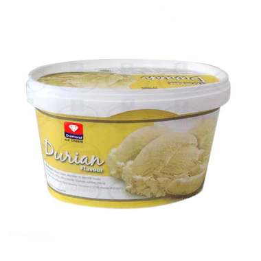 Promo Harga Diamond Ice Cream Durian 700 ml - Blibli