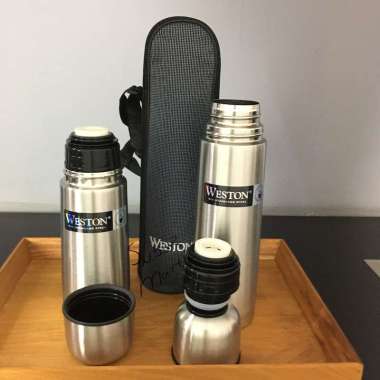 Weston Vacuum Bottle / Termos / Thermo Pot 350ml WTP 350P stainless steel