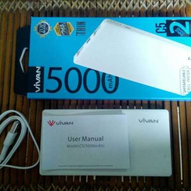 Jual Powerbank Vivan 5000Mah Terbaru - Cicilan 0% | Blibli.com