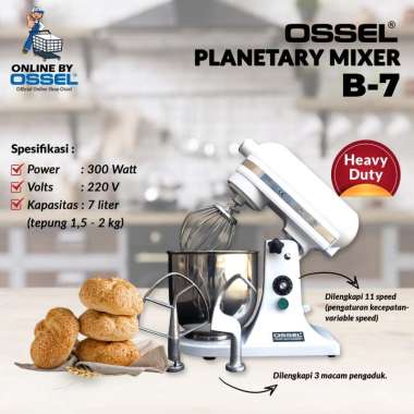 Mixer Planetary B7 OSSEL Putih