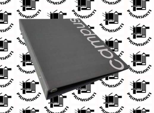 Binder Campus A5 - Putih, Ring 20 pink
