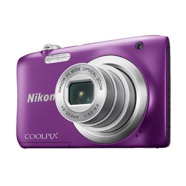 Nikon Coolpix A100 Kamera Pocket - Purple + Free LCD Screen Guard