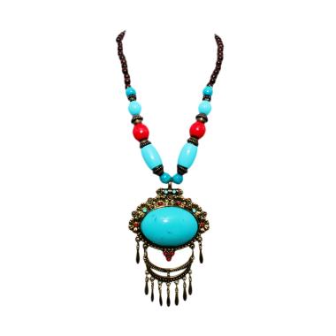 Shvana Kalung Etnik Odalis - Biru