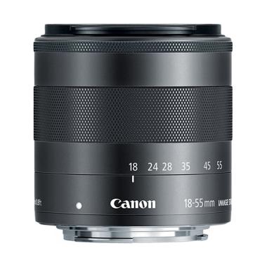 Canon EF-M 18-55mm f-3.5-5.6 IS STM Lensa Kamera
