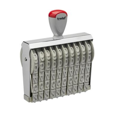 Trodat 151810 Stempel Angka [18 mm/10 digit] Putih