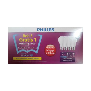 Philips Paket Lampu LED 7 Watt