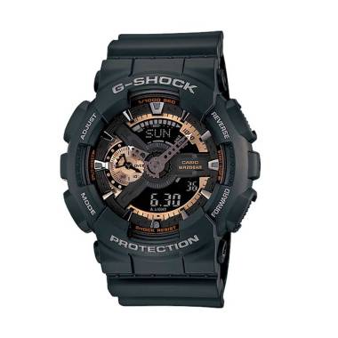 Casio G-Shock Jam Tangan Pria GA-110RG-1ADR Black/ Gold