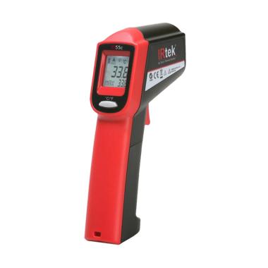 IRTEK IR55C Infrared Thermometer - Red Black