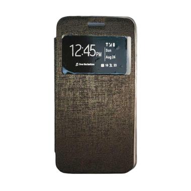 Gea Flip Cover Casing for Oppo R1201 - Hitam