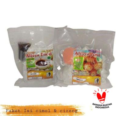 Alisyafood Cimol Pedas + Cireng Bumbu Rujak
