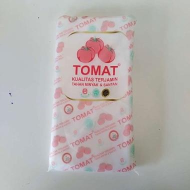 Plastik Bening Tebal cap Tomat 1/2kg 12x25 Bening