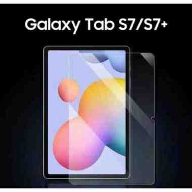 Anti Gores Samsung Galaxy Tab S7 , Tab S7 Plus,Temper Glass Full Cover TAB S7 bening
