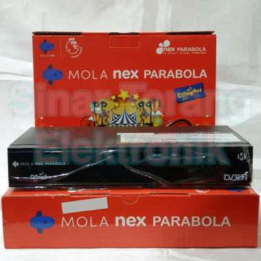 Receiver Mola Nex Parabola Merah Dangdut MERAH