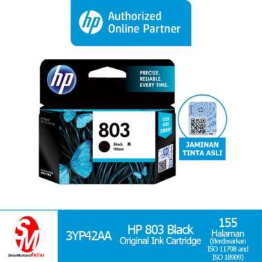 HP CARTRIDGE 803 BLACK