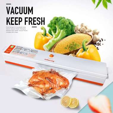 Mesin Vacuum Sealer Alat Pres Vacum Sedot Udara Angin Plastik Kemasan membuat awet dan fresh makanan